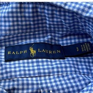Ralph Lauren blue dress shirt